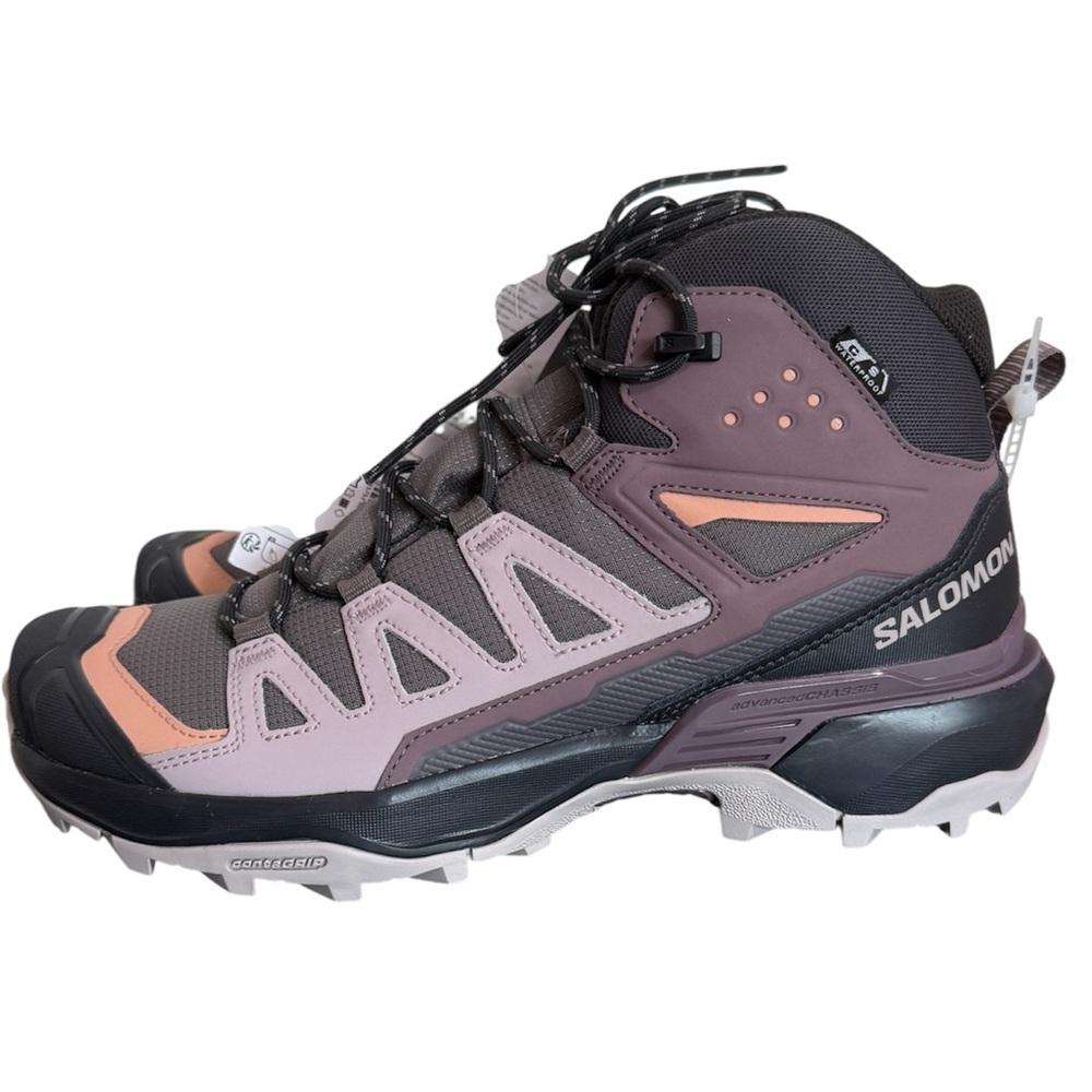 New Salomon Women Ultra 360 Mid GORE-TEX Hiking Boots 7.5 8 Hiking Gorpcore Out - Picture 5 of 13